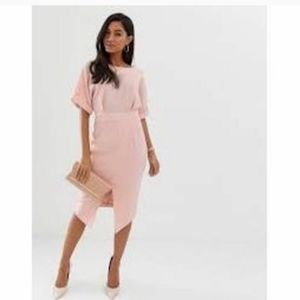 ASOS BLUSH PINK DRESS